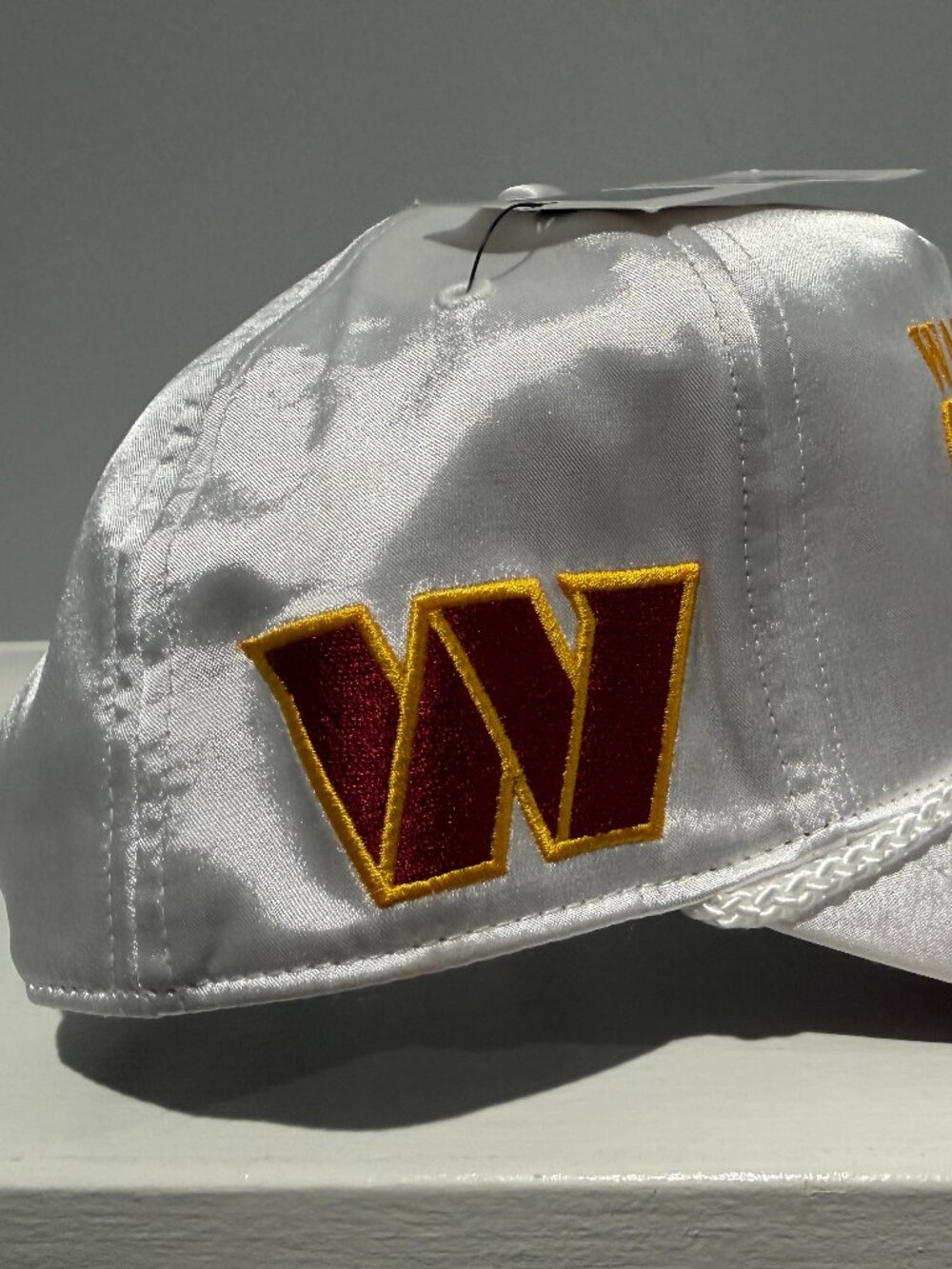 '47 Women's Washington Commanders White Outspoken Hitch Adjustable Hat - Picture 9 of 10